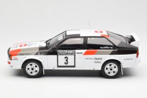 Audi Quattro #3 H. Mikkola / A. Hertz Rally Finland 1982 IXO 1:18 18RMC094A Kovina – slika 3 od 6