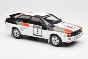 Audi Quattro #3 H. Mikkola / A. Hertz Rally Finland 1982 IXO 1:18 18RMC094A Kovina – slika 4 od 6
