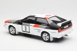 Audi Quattro #3 H. Mikkola / A. Hertz Rally Finland 1982 IXO 1:18 18RMC094A Kovina – slika 5 od 6