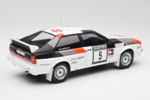 Audi Quattro #5 H. Mikkola / A. Hertz 1000 Lakes Rally 1982 IXO 1:18 18RMC094B Kovina – slika 2 od 6