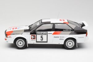 Audi Quattro #5 H. Mikkola / A. Hertz 1000 Lakes Rally 1982 IXO 1:18 18RMC094B Kovina – slika 3 od 6
