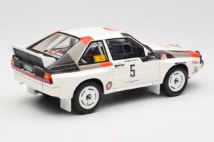 Audi Quattro Sport S1 #5 J. Buffum / N. Wilson Olympus Rally 1986 Otto 1:18 OT1159 Smola – slika 2 od 6