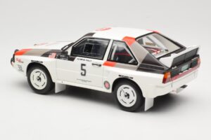 Audi Quattro Sport S1 #5 J. Buffum / N. Wilson Olympus Rally 1986 Otto 1:18 OT1159 Smola – slika 5 od 6