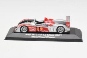 Audi R10 TDI LMP1 #1 F. Biela / E. Pirro / M. Werner 24 Hours of Le Mans 2007 Minichamps 1:43 5020700213 Kovina