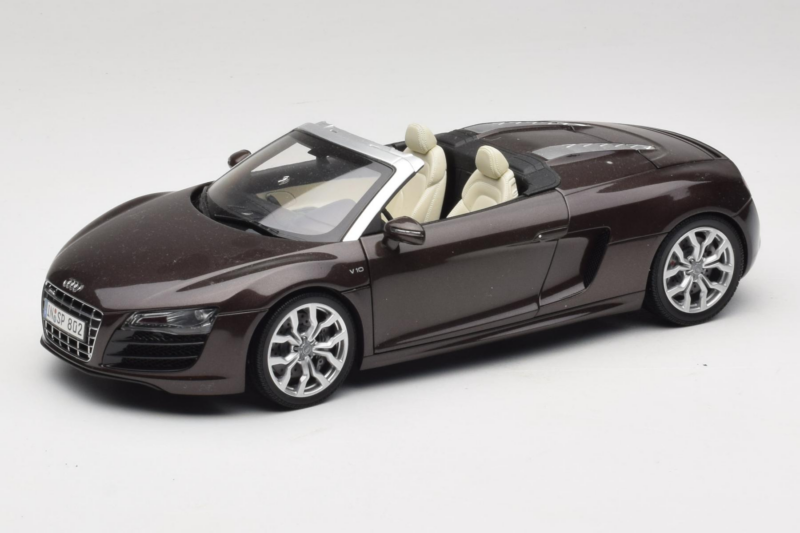 Audi R8 5.2 Spyder Teak Brown Kyosho 1:18 5010918525 Kovina