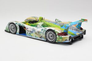 Audi R8 LMP Crocodile 2001 Maisto 1:18 35899 Kovina – slika 5 od 6