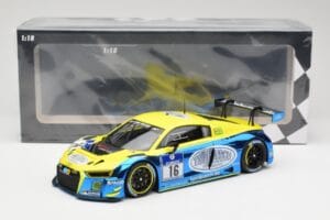 Audi R8 LMS #16 Twin Busch R. Rast / K. Busch 24h Nurburgring 2016 Minichamps 1:18 155161116 Kovina – slika 6 od 6