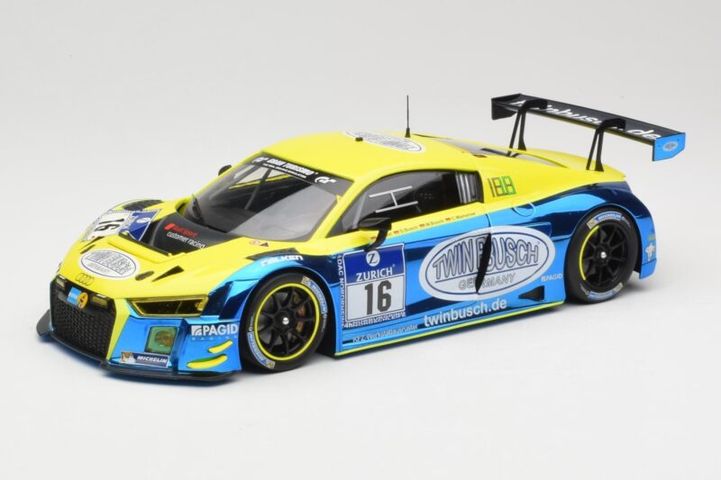 Audi R8 LMS #16 Twin Busch R. Rast / K. Busch 24h Nurburgring 2016 Minichamps 1:18 155161116 Kovina