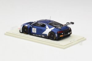 Audi R8 LMS GT3 #17 WRT M. Leonard / D. van der Linde / A. Riberas California 8 Hours 2018 Spark 1:43 US084 Smola – slika 3 od 4
