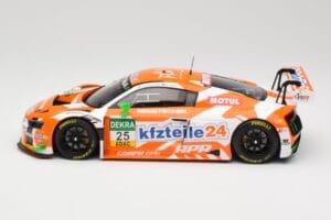 Audi R8 LMS #25 kfzteile24 D. Dobitsch / E. Sandstrom ADAC GT Masters 2016 Minichamps 1:18 155161125 Kovina – slika 3 od 6