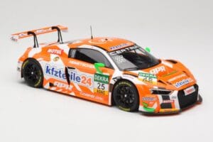 Audi R8 LMS #25 kfzteile24 D. Dobitsch / E. Sandstrom ADAC GT Masters 2016 Minichamps 1:18 155161125 Kovina – slika 4 od 6