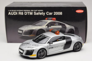 Audi R8 Safety Car 24 Hours of Le Mans 2008 Kyosho 1:18 09214DTM Kovina – slika 2 od 8