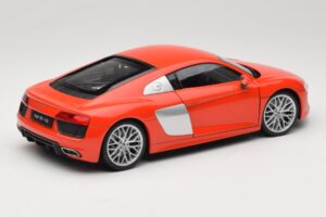 Audi R8 V10 Rdeč Welly 1:18 18052W Kovina – slika 3 od 8
