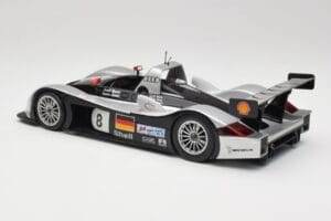 Audi R8R LMP #8 F. Biela / E. Pirro / D. Theys 24 Hours of Le Mans 1999 Maisto 1:18 538881 Kovina – slika 7 od 8