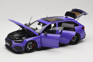 Audi RS4 B9 Avant Darwin Pro Vijolična Kilo Works 1:18 KLW002301 Kovina – slika 2 od 8