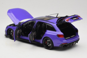 Audi RS4 B9 Avant Darwin Pro Vijolična Kilo Works 1:18 KLW002301 Kovina – slika 5 od 8