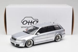 Audi RS4 B5 Avant Srebrna Custom Wheels Otto 1:18 OT521 Smola – slika 6 od 6