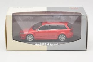 Audi RS4 B7 Avant Rdeč Minichamps 1:43 5010509213 Kovina – slika 4 od 4