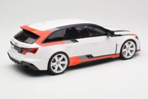Audi RS6 C8 GT Avant Arkona White GT Spirit 1:18 GT512 Smola – slika 2 od 6