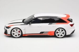 Audi RS6 C8 GT Avant Arkona White GT Spirit 1:18 GT512 Smola – slika 3 od 6