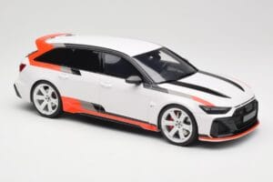 Audi RS6 C8 GT Avant Arkona White GT Spirit 1:18 GT512 Smola – slika 4 od 6