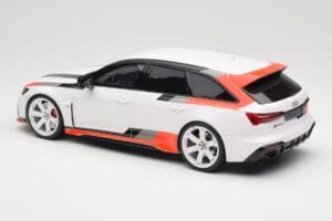 Audi RS6 C8 GT Avant Arkona White GT Spirit 1:18 GT512 Smola – slika 5 od 6