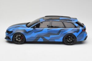 Audi RS6 C7 Avant GMK Modra & Črn GT Spirit 1:18 GT799 Smola – slika 3 od 6