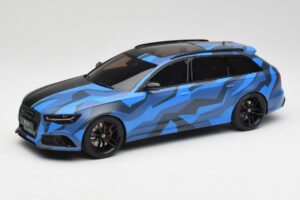Audi RS6 C7 Avant GMK Modra & Črn GT Spirit 1:18 GT799 Smola
