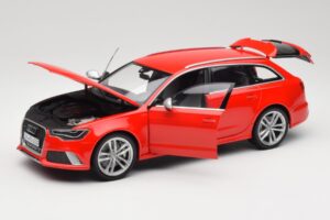 Audi RS6 C7 Avant Rdeč Minichamps 1:18 110012011 Kovina – slika 2 od 8