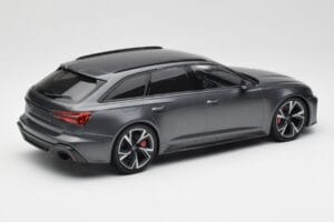 Audi RS6 C8 Avant Matt Grey Minichamps 1:18 155018015 Kovina – slika 2 od 6