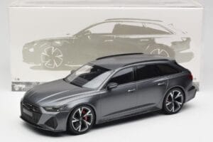 Audi RS6 C8 Avant Matt Grey Minichamps 1:18 155018015 Kovina – slika 6 od 6