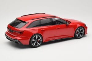 Audi RS6 C8 Avant Red Metallic Minichamps 1:18 155018010 Kovina – slika 2 od 6
