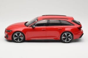 Audi RS6 C8 Avant Red Metallic Minichamps 1:18 155018010 Kovina – slika 3 od 6