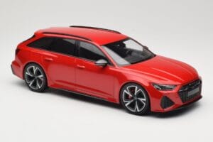 Audi RS6 C8 Avant Red Metallic Minichamps 1:18 155018010 Kovina – slika 4 od 6