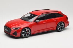 Audi RS6 C8 Avant Red Metallic Minichamps 1:18 155018010 Kovina