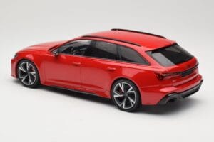 Audi RS6 C8 Avant Red Metallic Minichamps 1:18 155018010 Kovina – slika 5 od 6