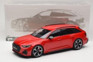 Audi RS6 C8 Avant Red Metallic Minichamps 1:18 155018010 Kovina – slika 6 od 6