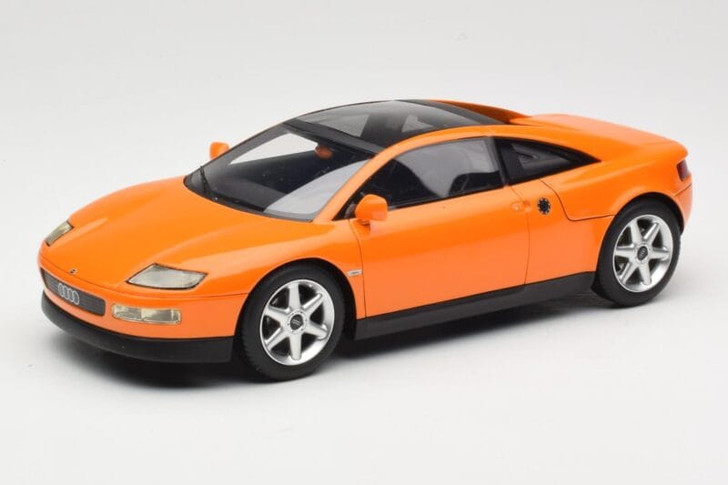 Audi Quattro Spyder Oranžen BoS Models 1:18 BOS067 Smola