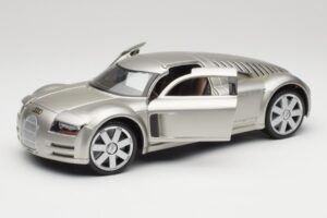 Audi Rosemeyer Srebrna Maisto 1:18 31625 Kovina – slika 2 od 8