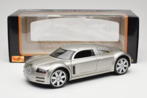 Audi Rosemeyer Srebrna Maisto 1:18 31625 Kovina – slika 8 od 8