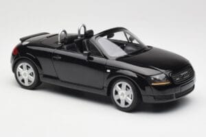 Audi TT 8N Roadster Black Metallic Minichamps 1:18 155017030 Kovina – slika 4 od 6