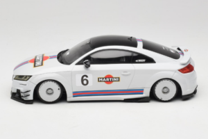 Audi TT ABT RS 8S Martini Siv GT Spirit 1:18 GT152-C1 Smola – slika 3 od 6