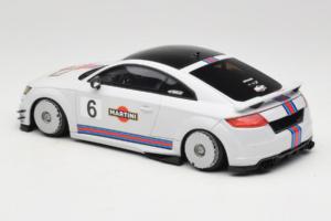 Audi TT ABT RS 8S Martini Siv GT Spirit 1:18 GT152-C1 Smola – slika 5 od 6