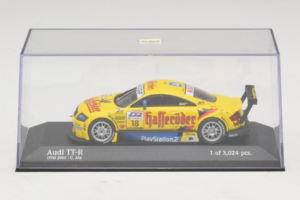 Audi TT-R #18 C. Abt Abt Sportsline DTM 2001 Minichamps 1:43 400011118 Kovina – slika 4 od 5
