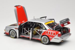 Audi V8 DTM #1 Team AZR F. Biela DTM Champion 1992 Minichamps 1:18 100921001 Kovina – slika 5 od 8
