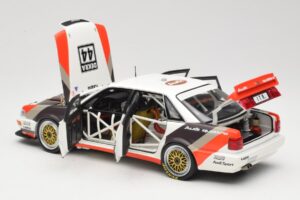 Audi V8 Quattro DTM #44 Team AZR F. Jelinski 1991 Minichamps 1:18 100911044 Kovina – slika 5 od 8
