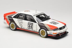 Audi V8 Quattro DTM #44 Team AZR F. Jelinski 1991 Minichamps 1:18 100911044 Kovina – slika 7 od 8