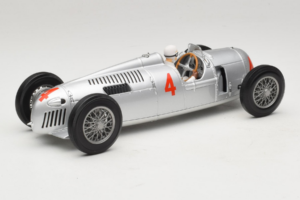 Auto Union Typ C #4 A. Varzi 2nd Place Monaco GP 1936 Minichamps 1:18 155361004 Kovina – slika 2 od 6