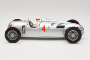 Auto Union Typ C #4 A. Varzi 2nd Place Monaco GP 1936 Minichamps 1:18 155361004 Kovina – slika 3 od 6
