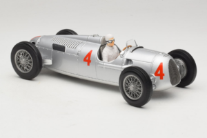 Auto Union Typ C #4 A. Varzi 2nd Place Monaco GP 1936 Minichamps 1:18 155361004 Kovina – slika 4 od 6